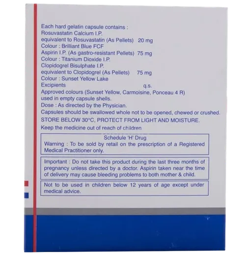 rozucor gold 20mg capsule 10's